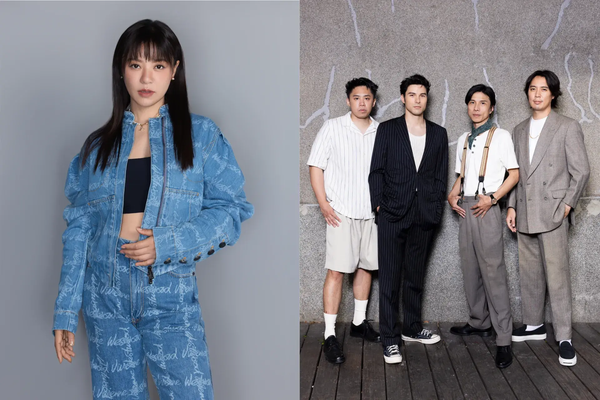 2.全民情歌天后「丁噹」、鳳小岳攜手樂團「壓克力柿子」