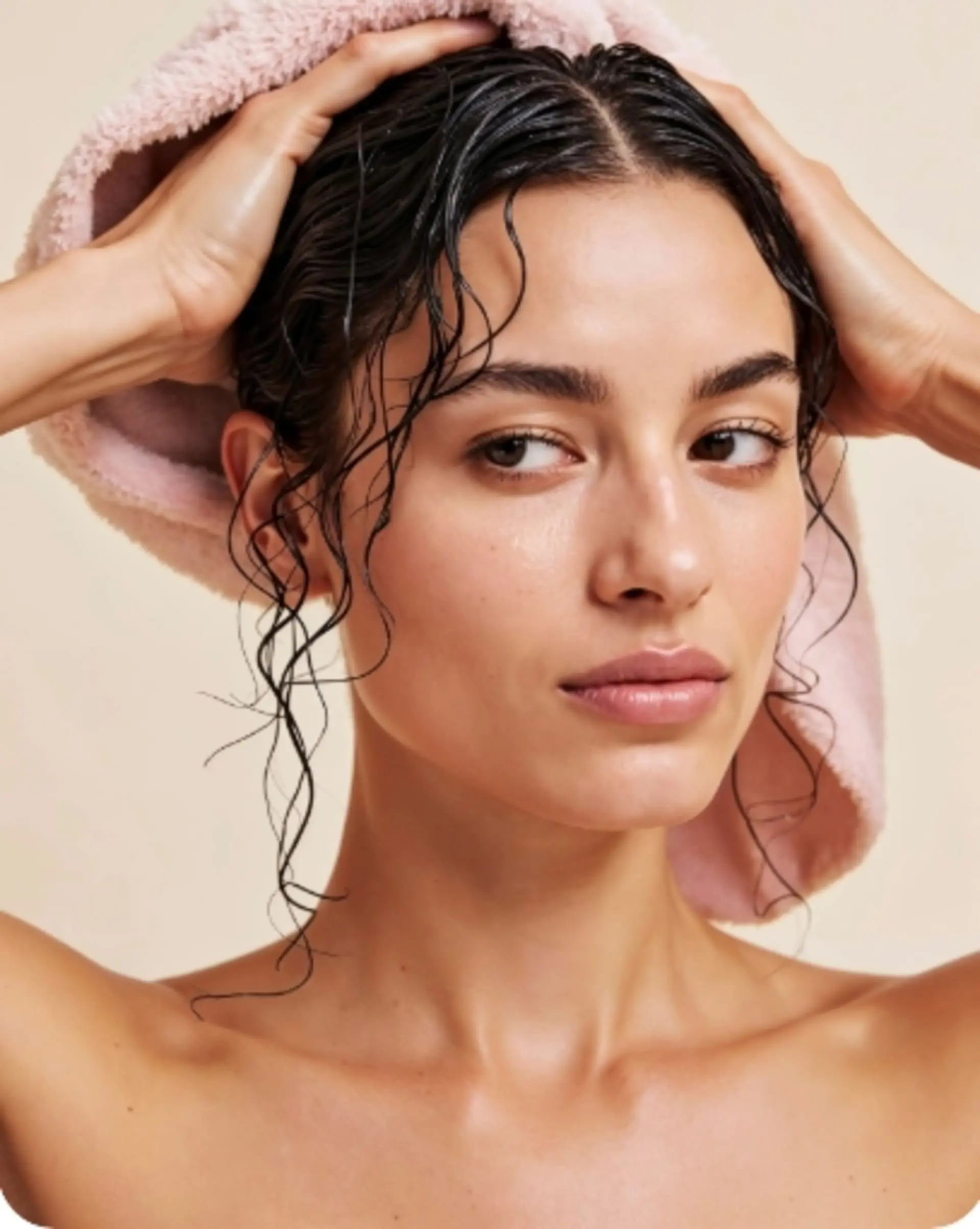 【freepik】洗頭 髮質 不殘留