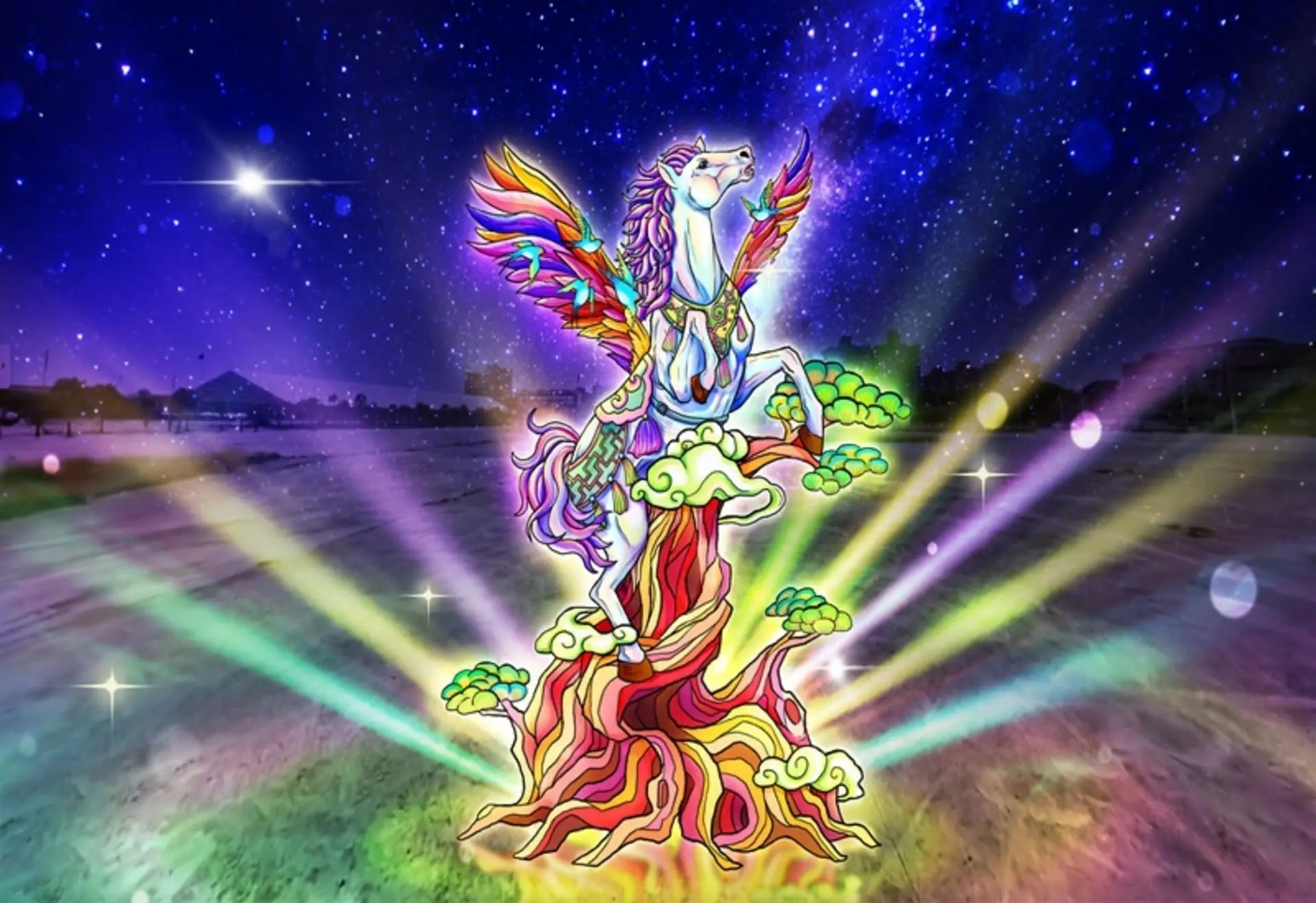 【嘉義燈會】2026台灣燈會在嘉義 天驥夢飛揚