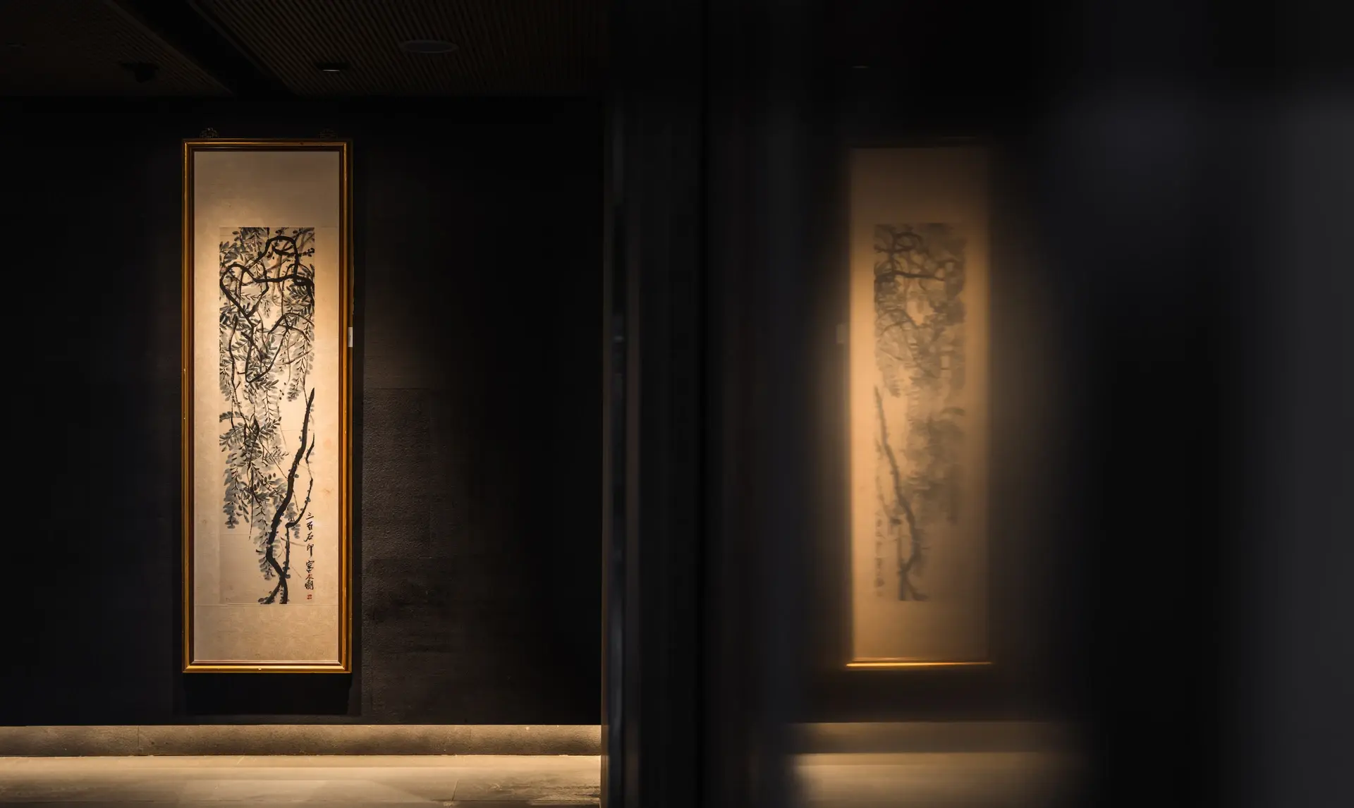 漢來日月行館 藝術品 紫藤