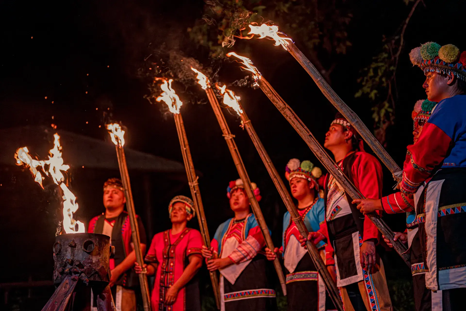 茶山部落 天神取火