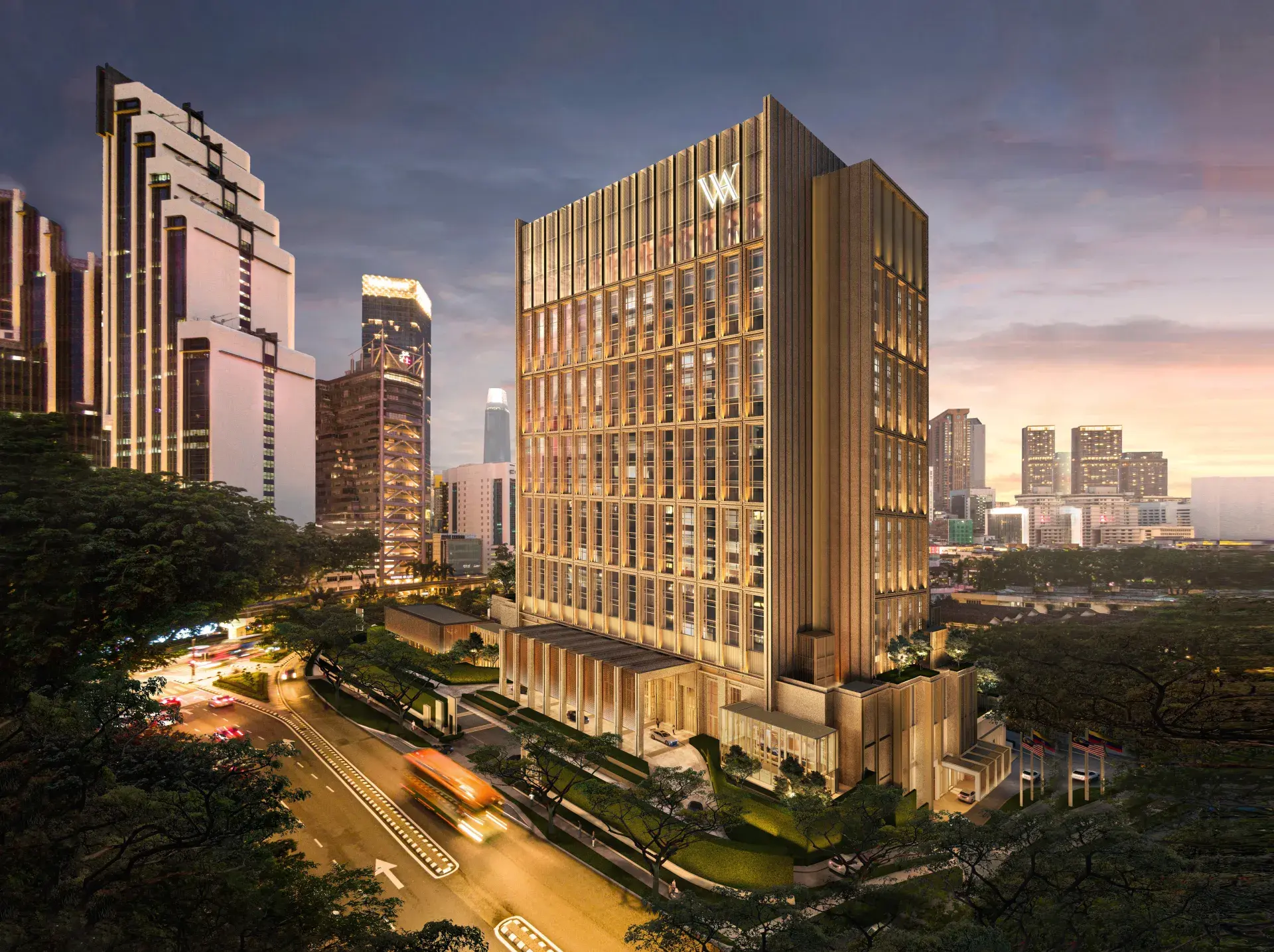 Waldorf Astoria Kuala Lumpur Facade