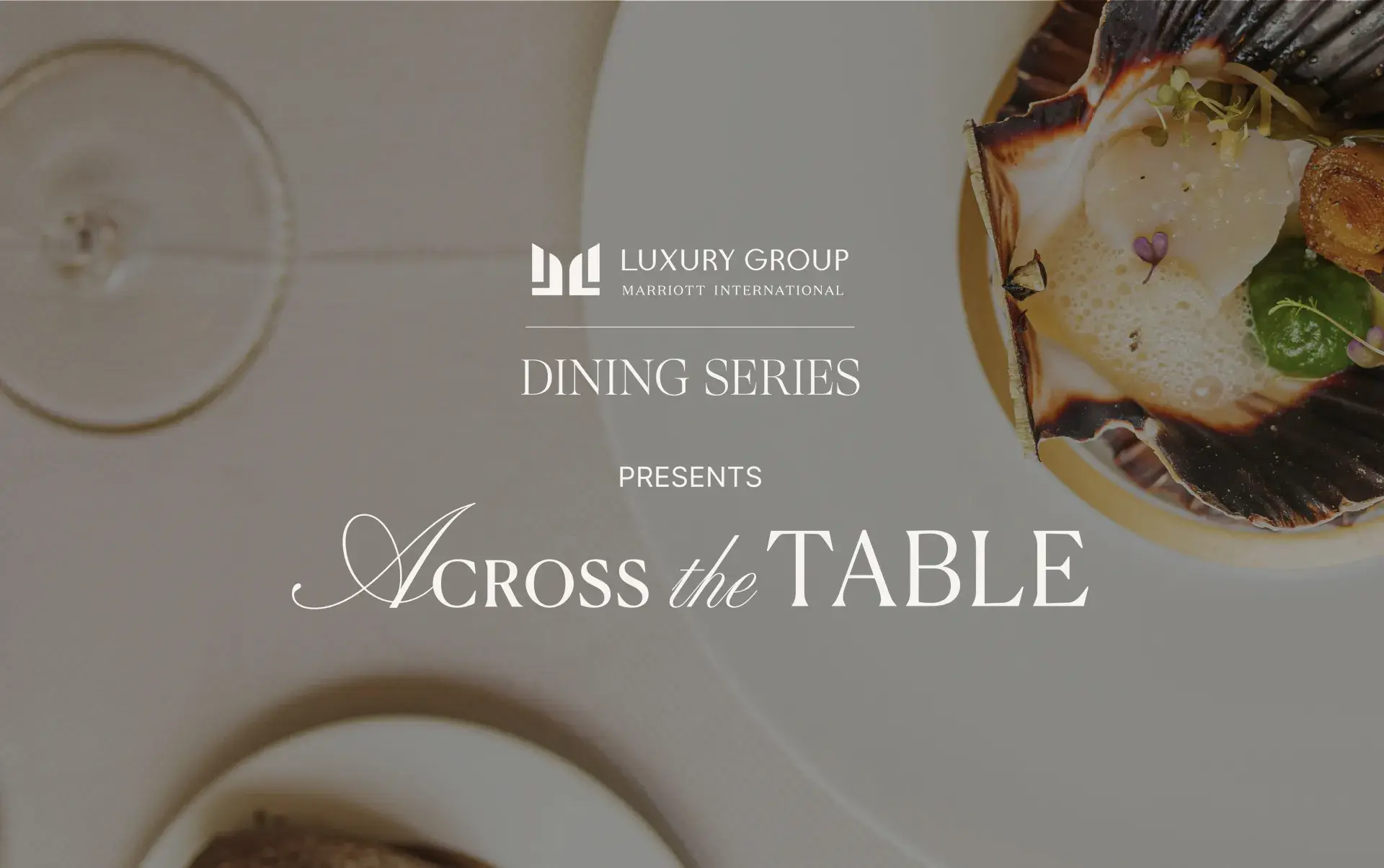 Luxury Dining Series 2026 Across The Table